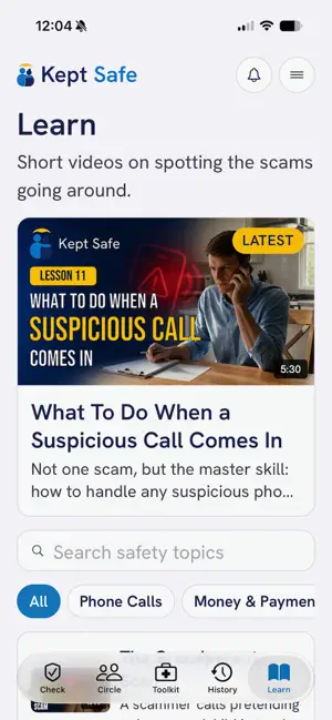 Kept Safe screenshot 3