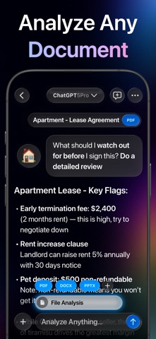AI Chatbot Assistant: ChatMore iPhone screenshot