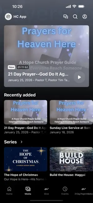 Hope Church Grand Haven screenshot 2