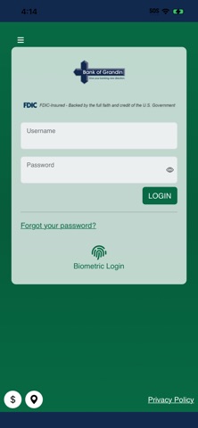 Bank of Grandin Mobile screenshot