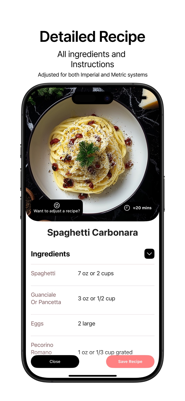 Dish Vision: AI Recipes iphone screenshot 2