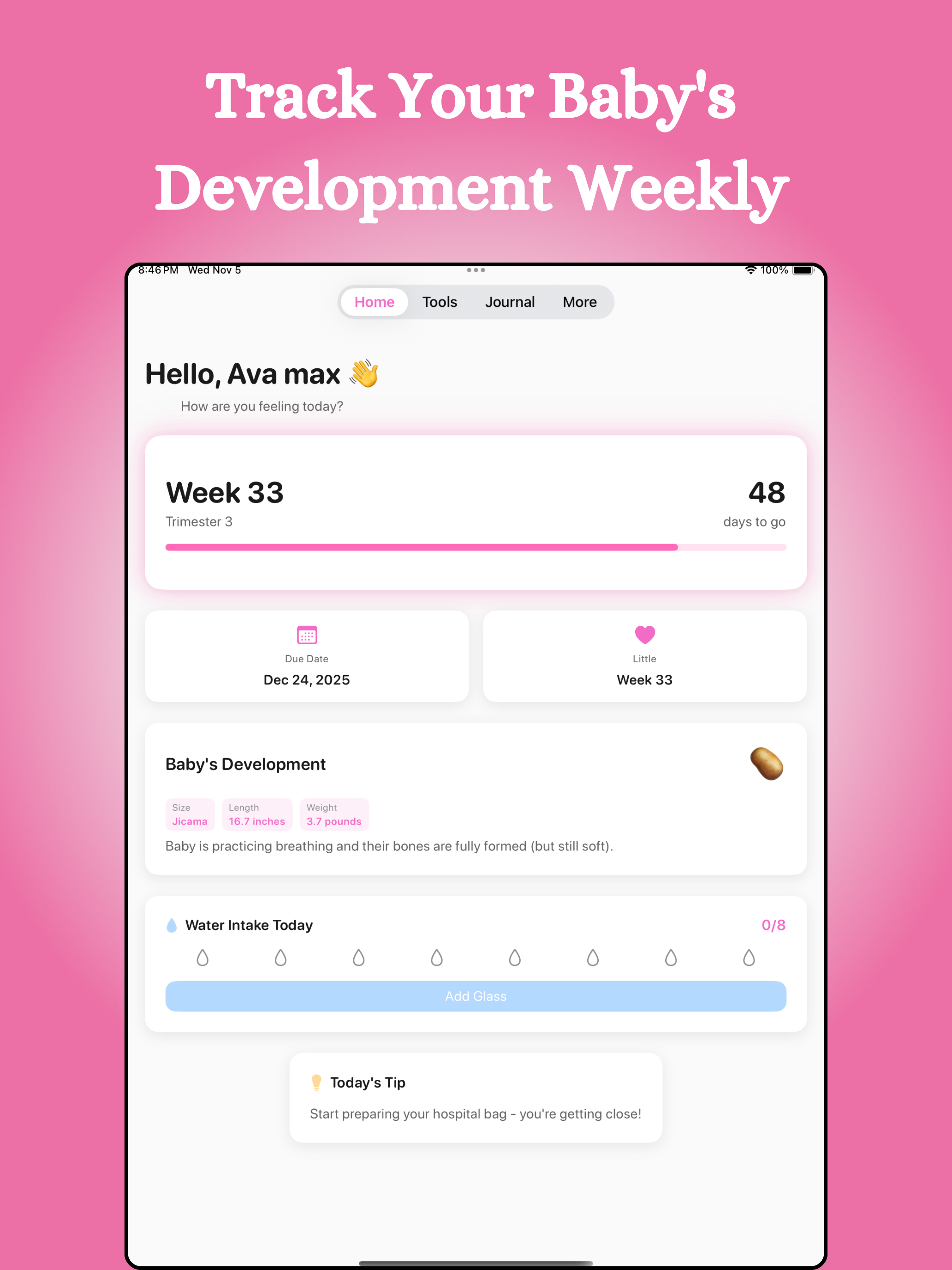 Beba - Pregnancy Tracker Kit screenshot 10