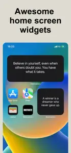 Motivation Widget and Quotes screenshot #5 for iPhone