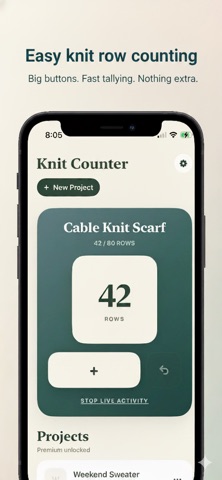 Easy Knit Row Counter Screenshot 1 of 4