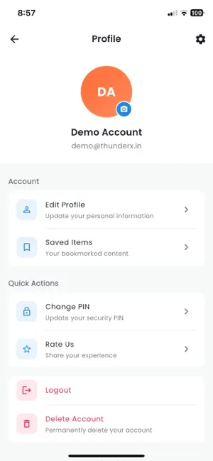 Market Hub Live iPhone screenshot 3