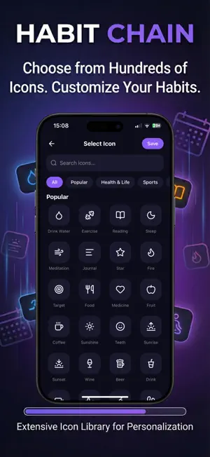 Habit Chain: Daily Habits screenshot 3