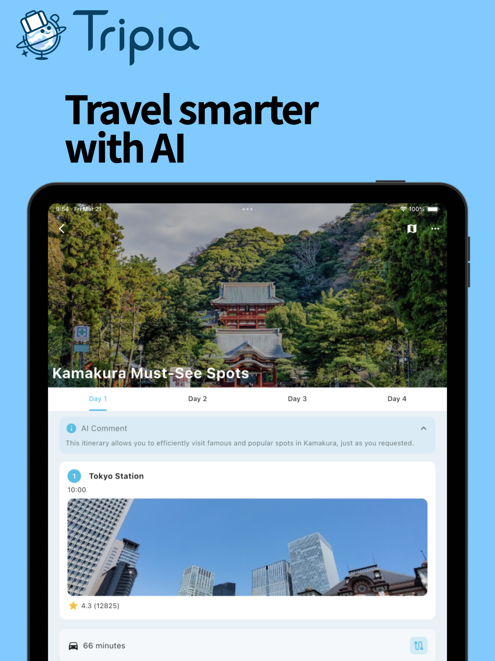 Tripia: AI Trip Planner