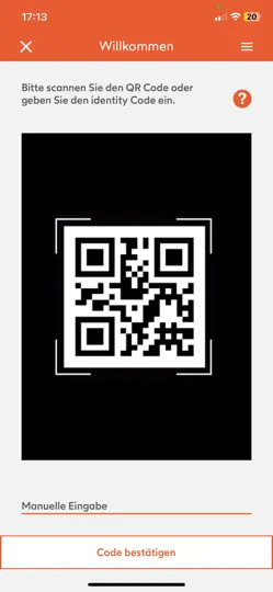 Screenshot von Identity Online auf dem iPhone 1