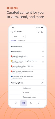 Seismic | BlackBerry app screenshot 2