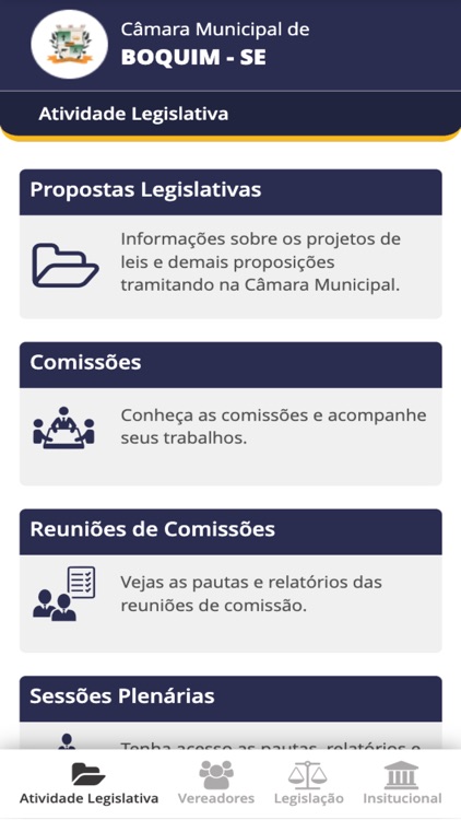 Câmara Municipal de Boquim screenshot-3