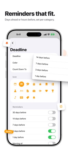 Countdown: Deadlines & Dates screenshot 6