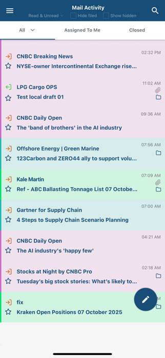 MarineTraffic Inbox Screenshot 4 of 6