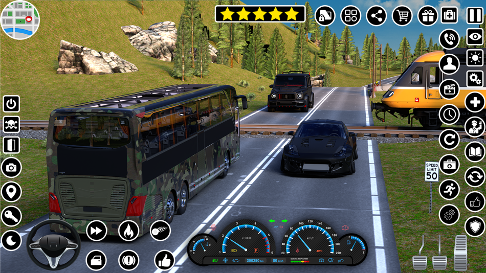 #5. Passenger Bus Driving Sim (iOS) By: Yumyapps