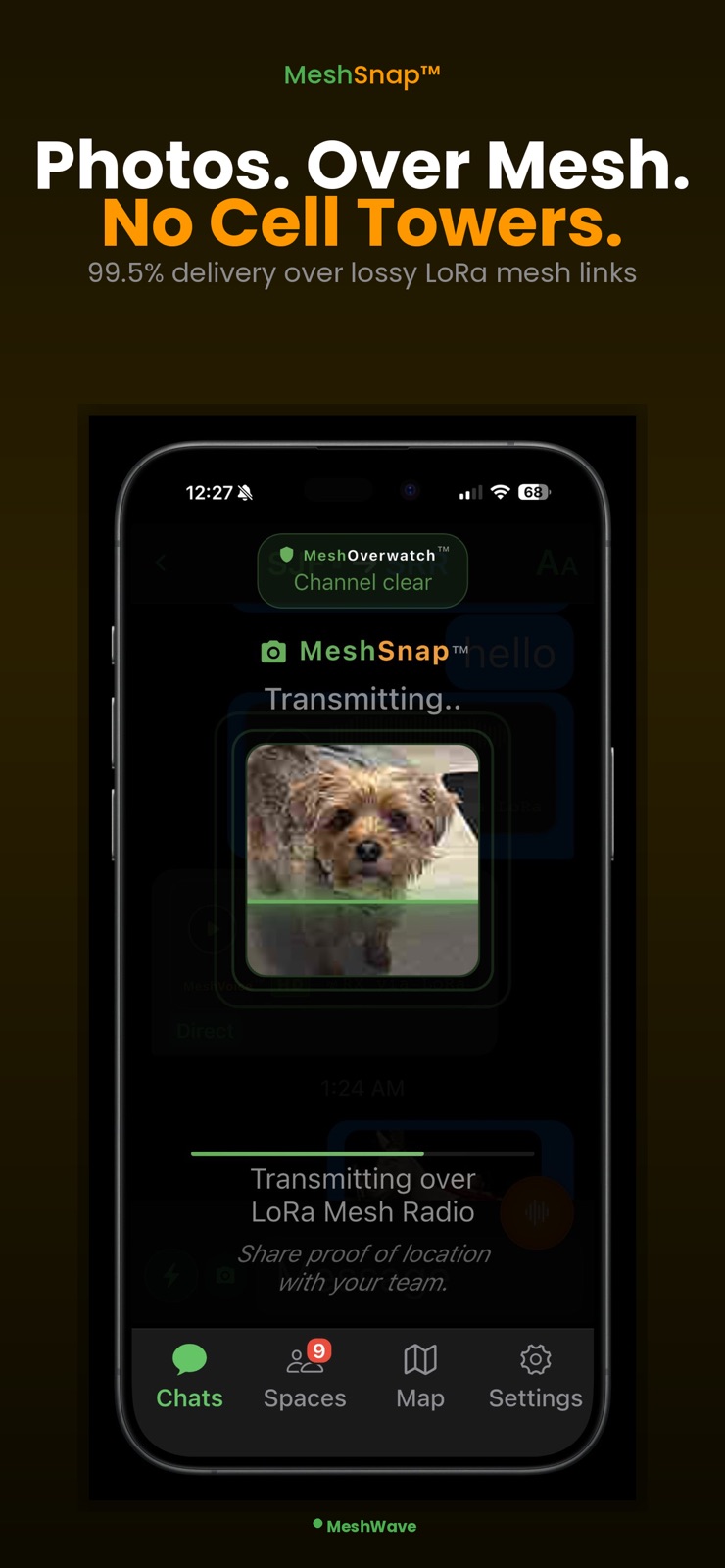 MeshWave iphone screenshot 3