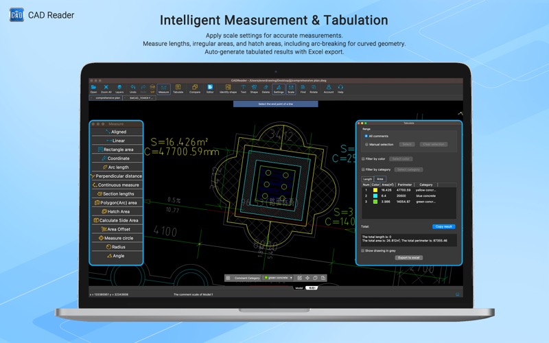 Screenshot #2 pour Fast CAD Reader-View & Measure