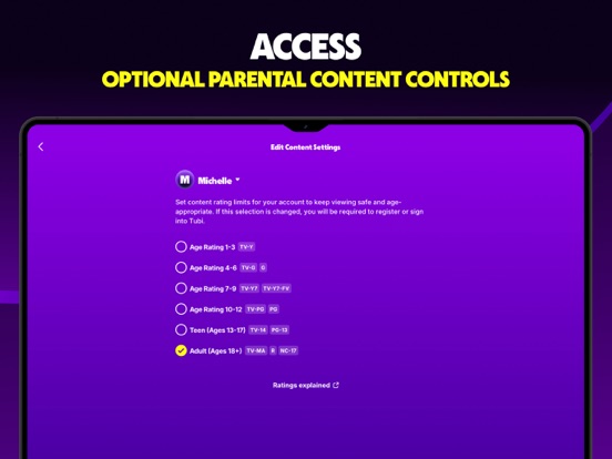 Tubi: Movies & Live TV App Store preview screenshot 9