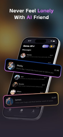 AI Girlfriend, AI Boyfriend iPhone screenshot