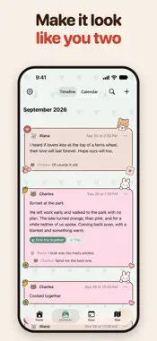 Warmth: Couples Journal screenshot 4