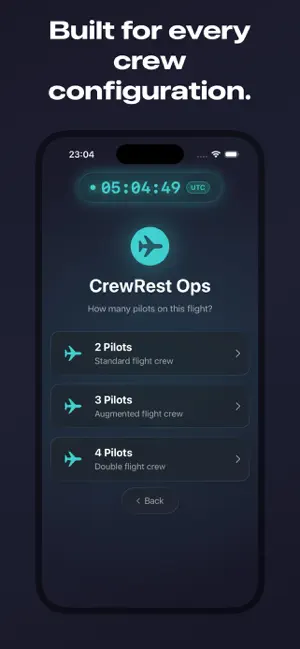CrewRest Ops screenshot 1