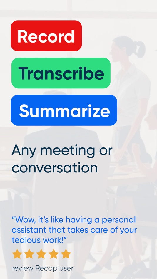 #2. AI speech to text - RecapAI (macOS) 由: Appfinity B.V.