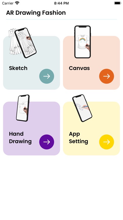 AR Drawing Fashion - Sketches