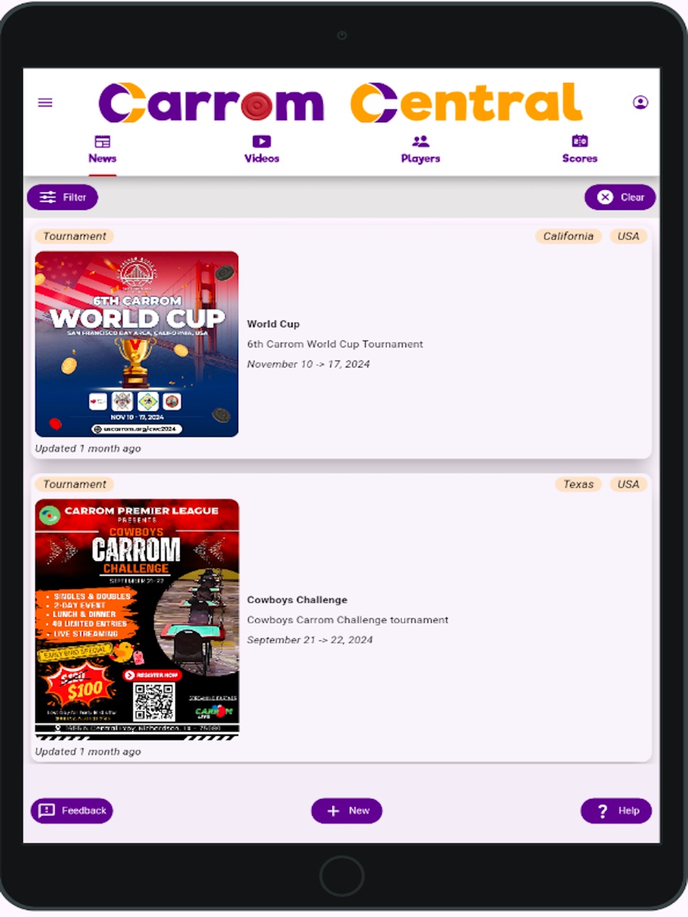 iPad screenshot