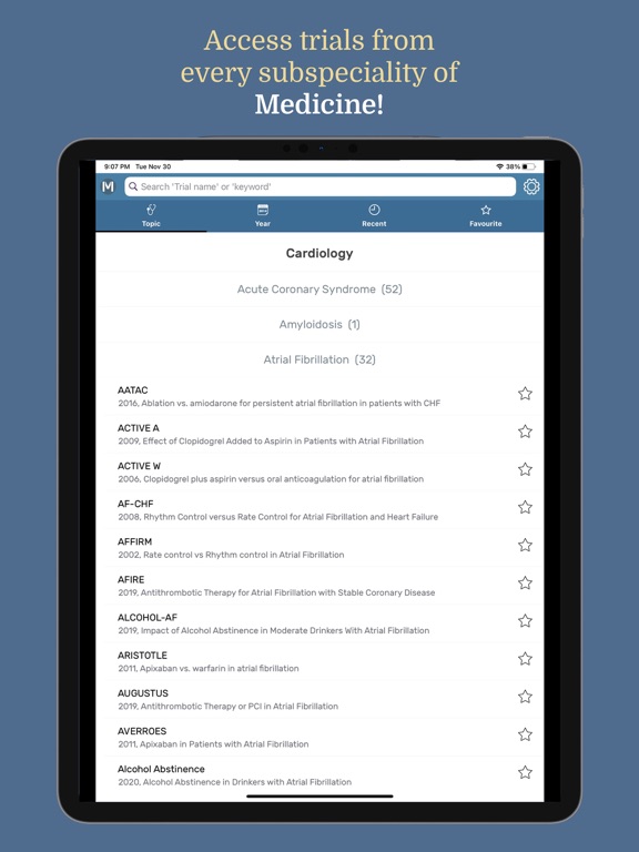 Screenshot #6 pour Visualmed: Clinical Trials