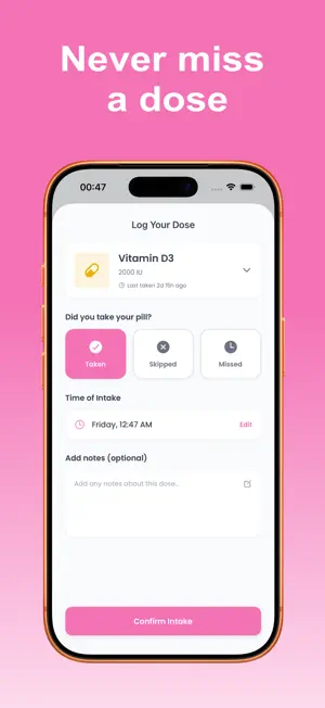 LogPill screenshot 3