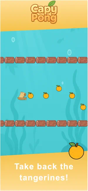 Capybara Pong screenshot 2