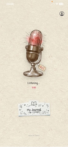 EchoNote: Voice Journal Screenshot 2 of 6