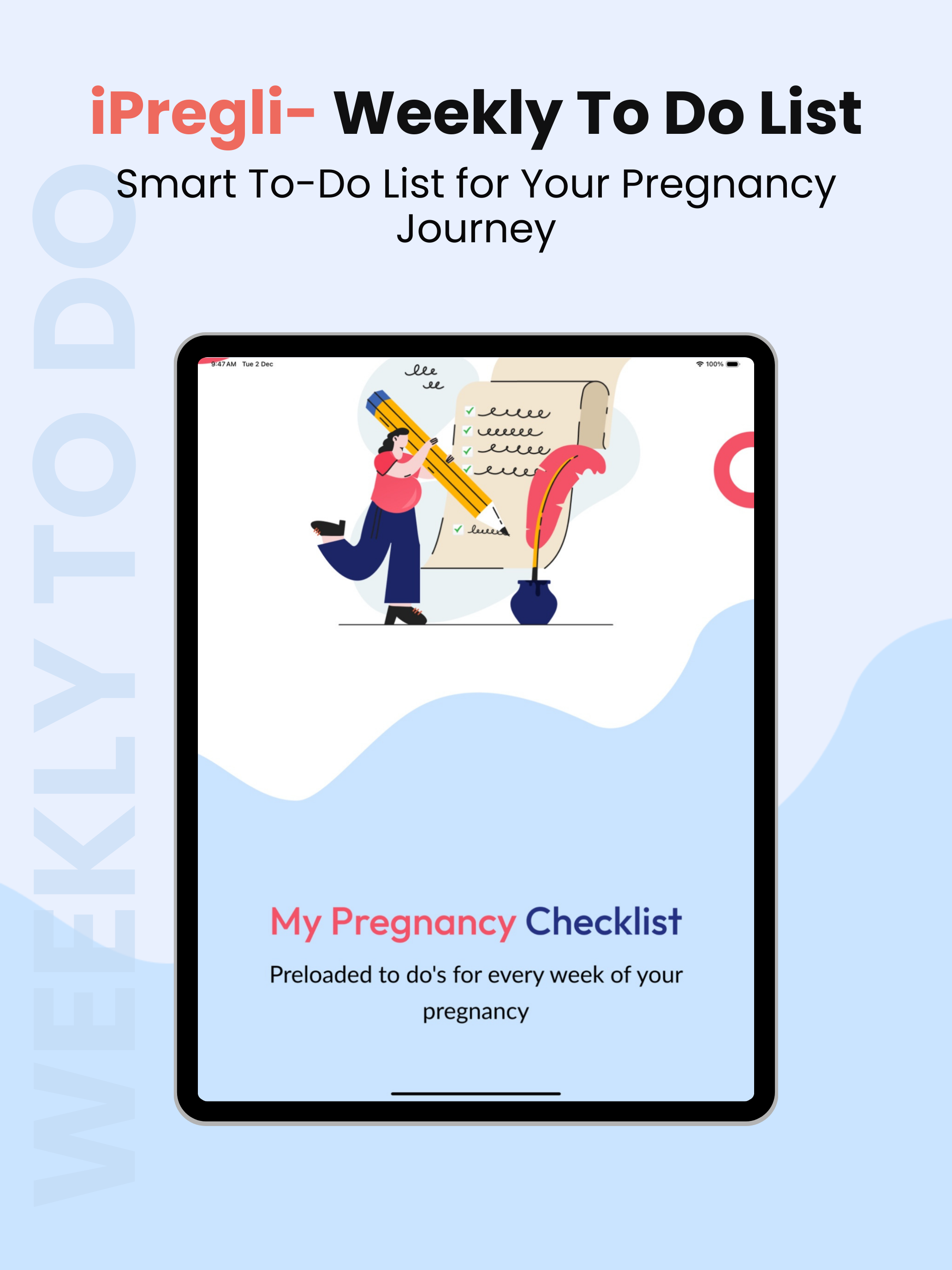 My. Pregnancy Checklist