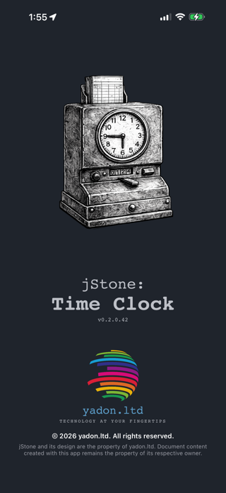 jStone: Time Clock Screenshot 1 of 4