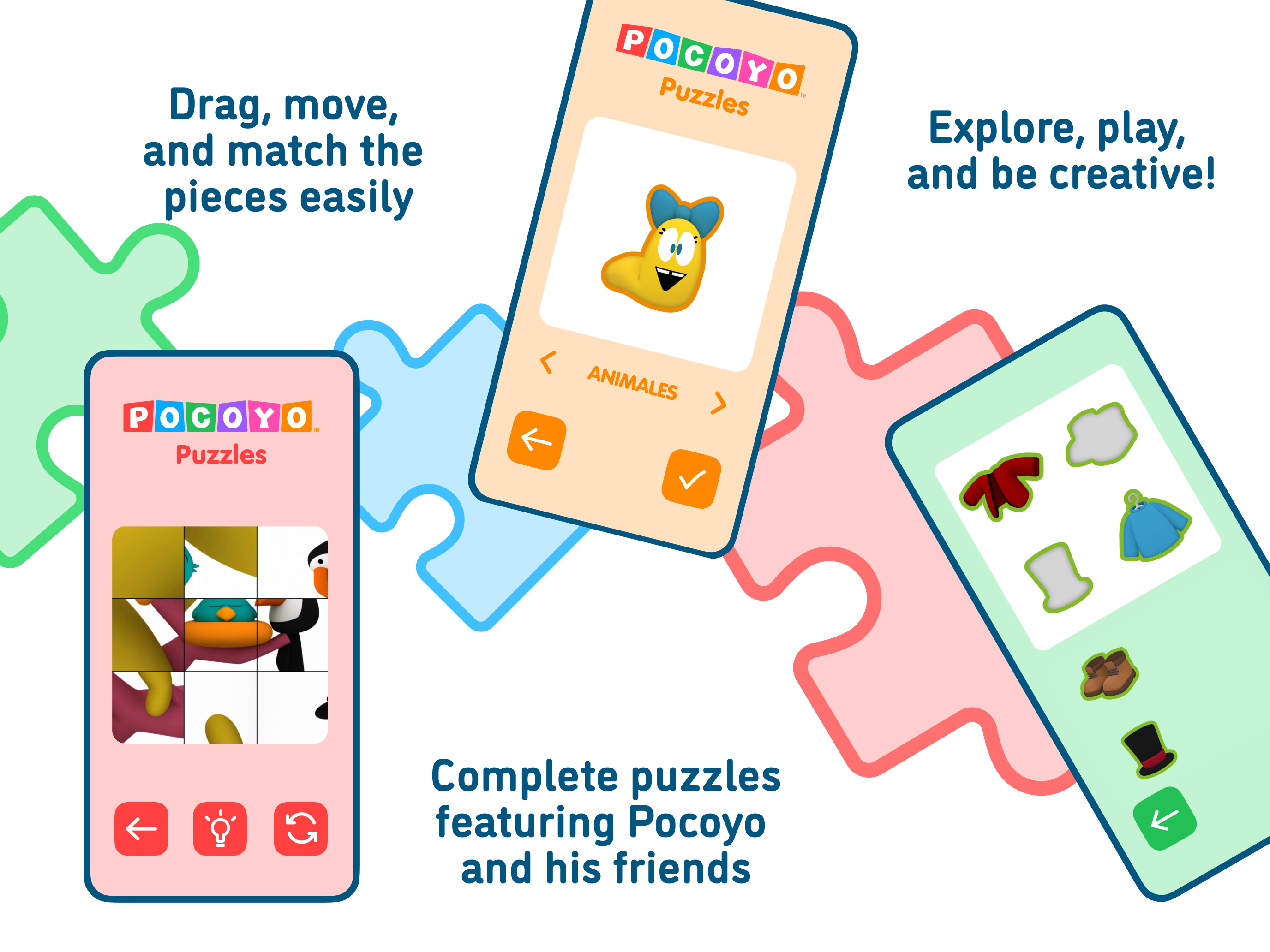 Pocoyo Puzzles Fun