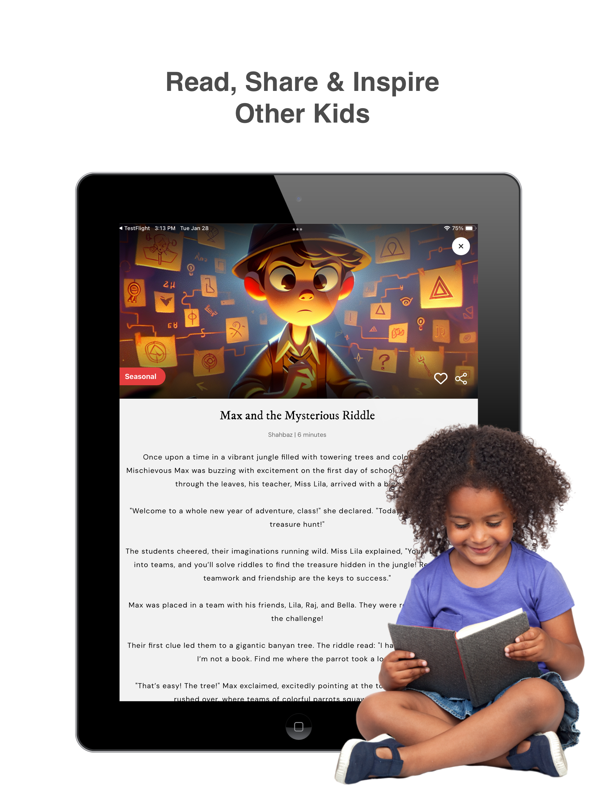 Pixie Pages - Kids Books App