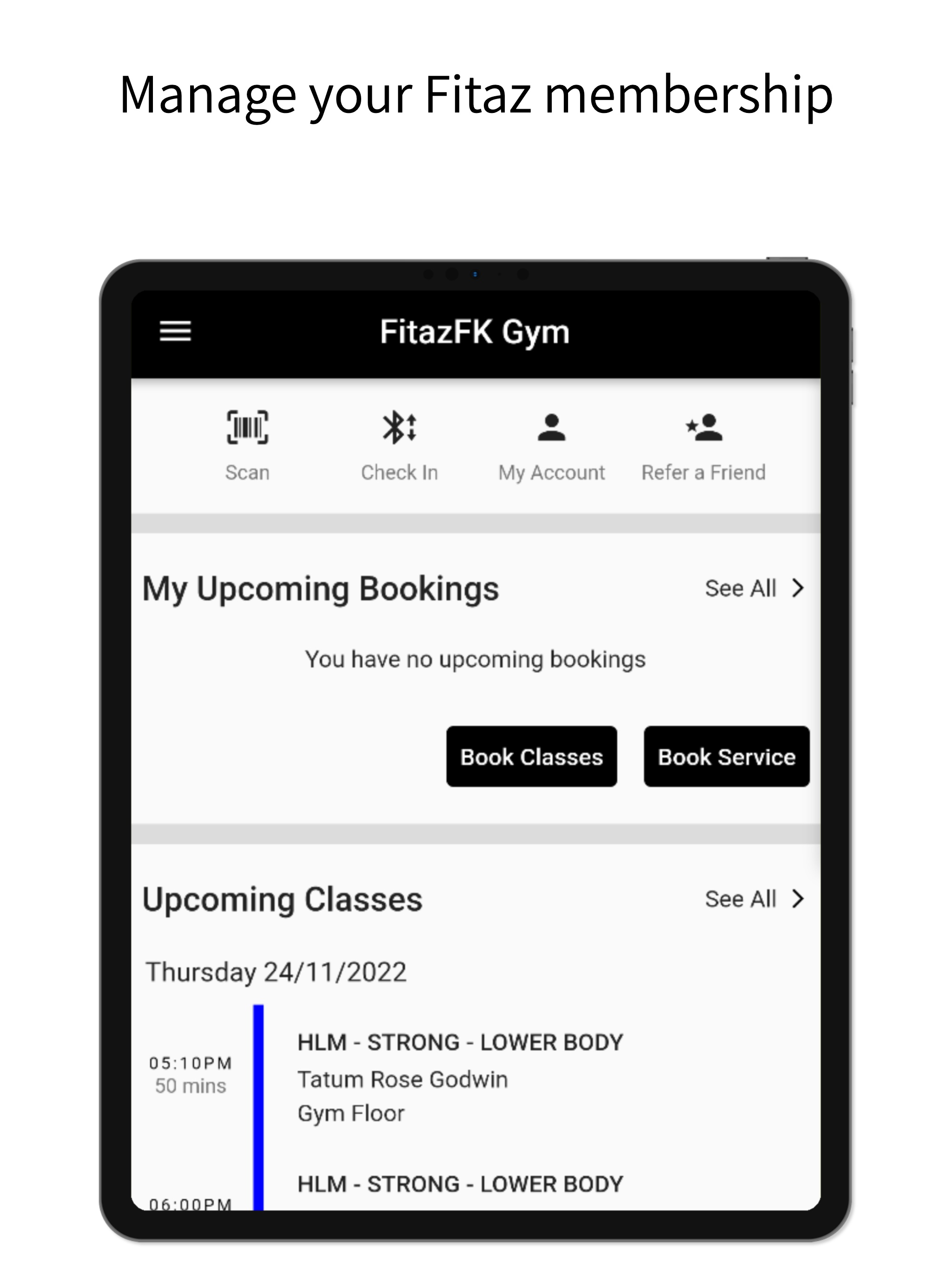 Fitaz Gym screenshot 5