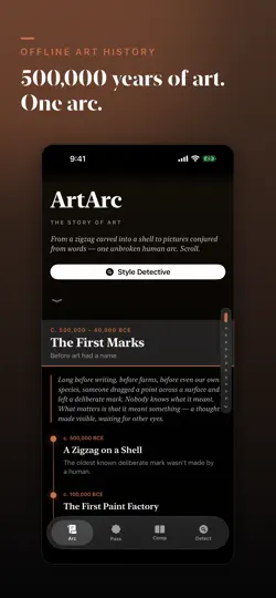 Screenshot von ArtArc auf dem iPhone 1