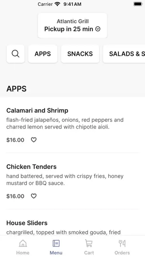 Atlantic Grill screenshot 2