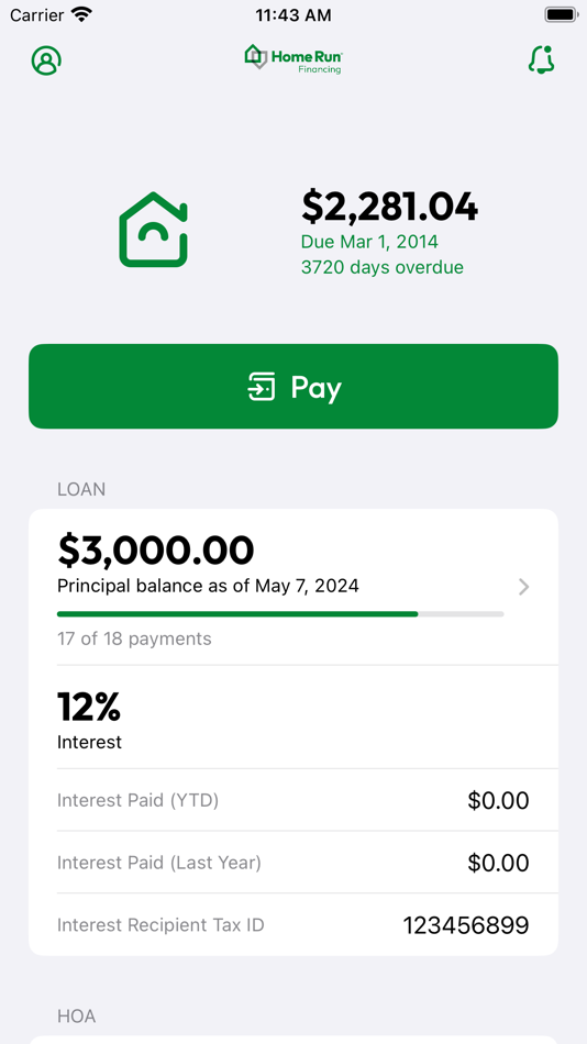 #1. Home Run Financing (iOS) 由: Concord Servicing