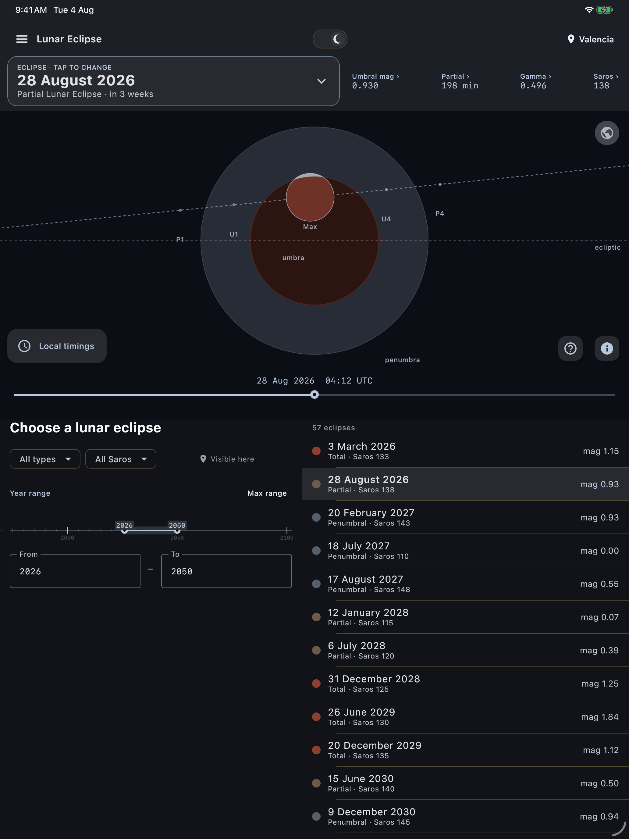Eclipse: Solar & Lunar Sky screenshot 9