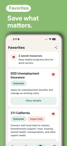 Cali Help iPhone screenshot