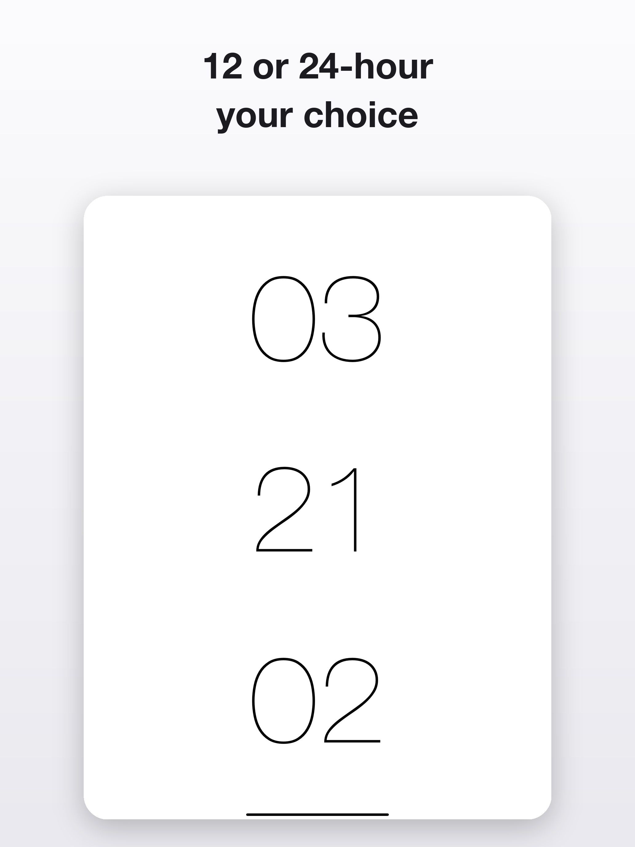 Padqlo: Fullscreen Desk Clock screenshot 9