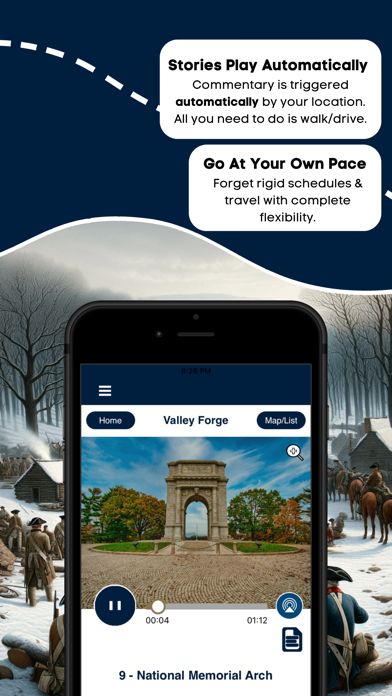 Valley Forge Historical Park iPhone screenshot 3 - Travel app