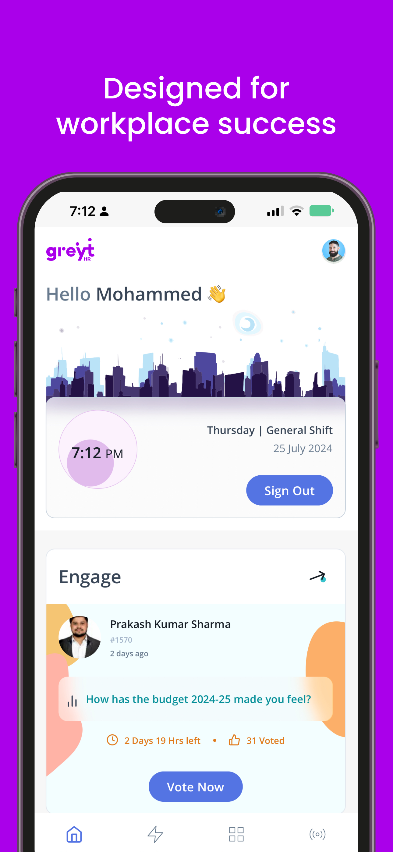 greytHR - the one-stop HR App