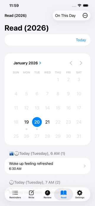 JournalReminders Screenshot 4 of 5