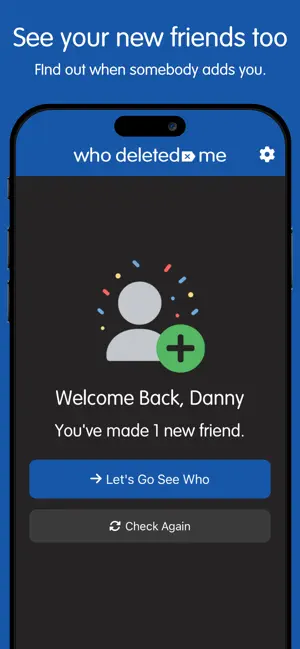 Who Deleted Me Friend Tracker screenshot 4