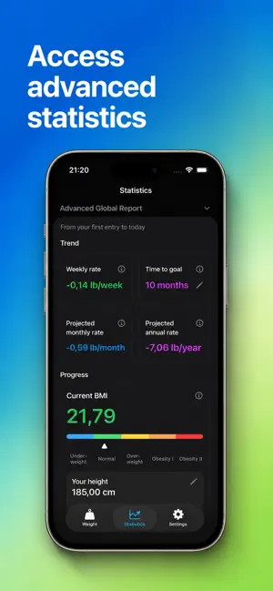 WeightTrend - Track Progress screenshot 3
