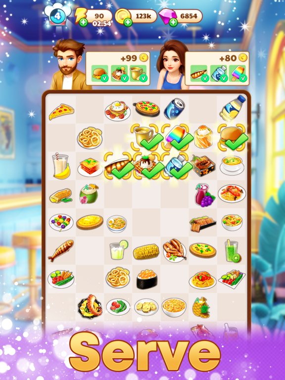 Merge Restaurant - Makeover iPad screenshot 4 - Games app