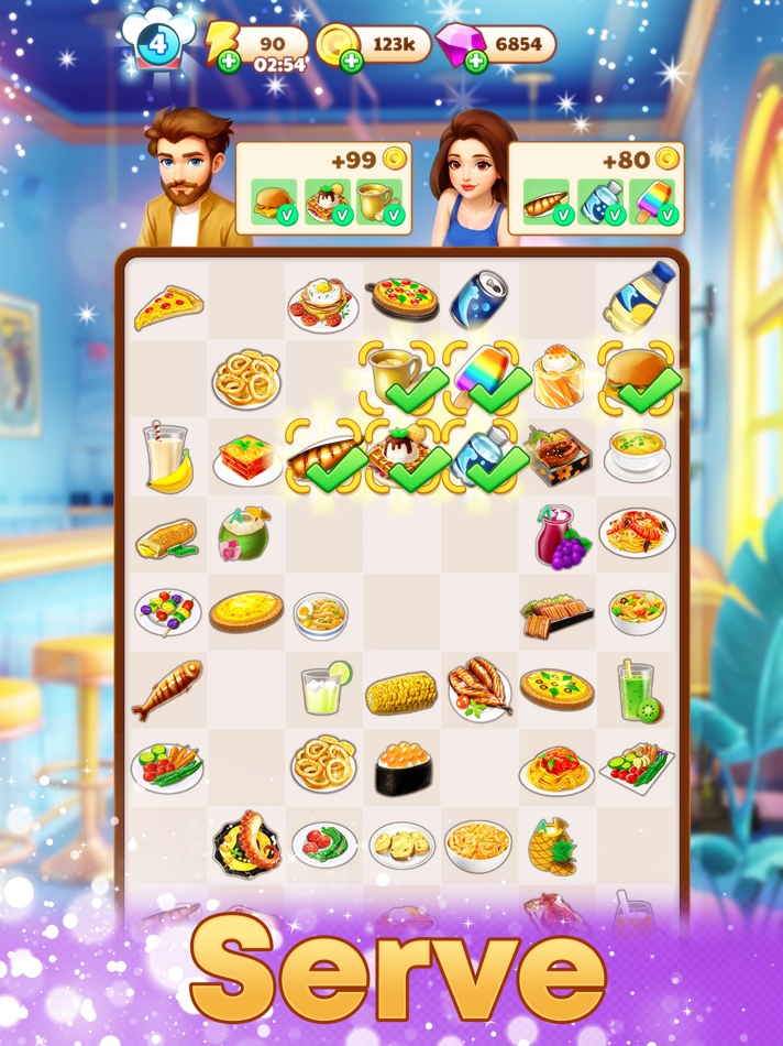 #4. Merge Restaurant - Makeover (iOS) โดย: Potato Play Pte. Ltd.