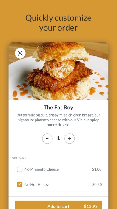 Vicious Biscuit iPhone screenshot 2 - Food & Drink app