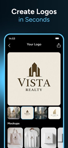 AI Logo Generator - Mark screenshot